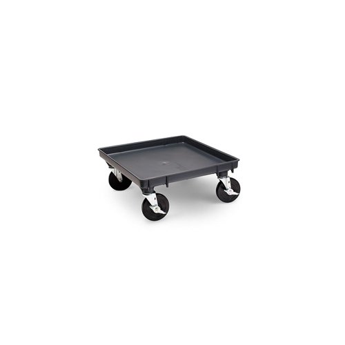 Traex 21" x 21" Black Rack Dolly Base