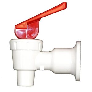 tomlinson 1008781 replacement cooler faucet - red