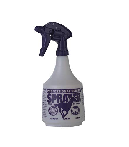 LITTLE GIANT Professional Spray Bottle (Purple) All Purpose General Use Spray Bottle (32 oz.) (Item No. PS32PURPLE)