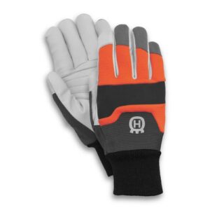 husqvarna 579380210 functional saw protection gloves, large