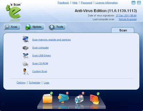 eScan Anti-virus for Home User 1 user 2 year [Download]