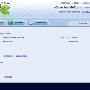 eScan Antivirus For MAC 3 user 1 year [Download]