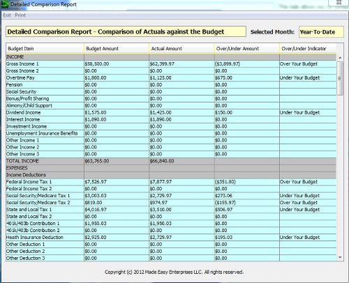 Home Budget Planner 2.0 [Download]