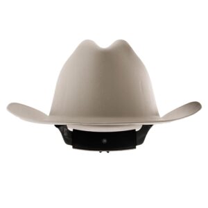 jackson western hard hat, white, wide brim (138-19500)