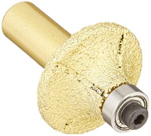 toolocity rbql044610 3/8-inch radius brazed router bit 1/2-inch shank with bearing