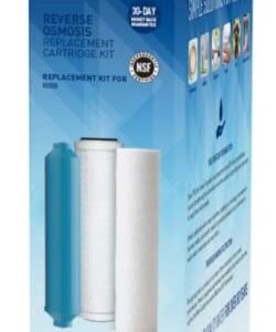 Pentair OMNIFilter ROR2050 Reverse Osmosis Replacement Cartridge Kit, For Use with OMNIFilter RO2050 Premium Reverse Osmosis Water Filter System, Includes Replacement Filter Cartridges and O-Rings