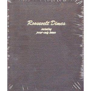 dansco coin album #8125 for roosevelt dimes: 1946-2013 w/proofs