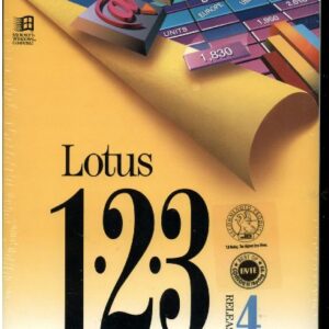 Lotus 123 Spreadsheet for Windows Release 4 (3.5 Inch discs only) (DOS 3.3 or Higher, Windows 3.0)