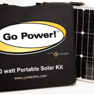 Go Power! GP-PSK-90 90W Portable Folding Solar Kit,Black