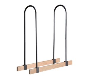 shelterlogic lumberrack firewood rack adjustable steel bracket kit