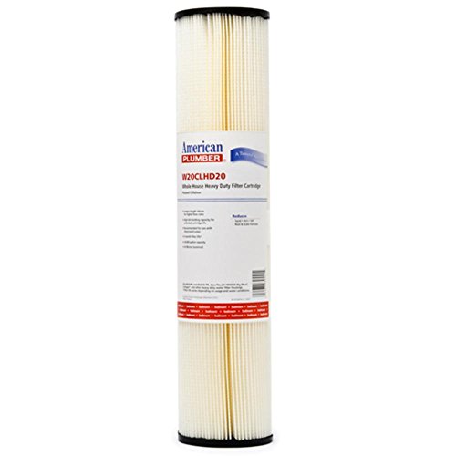 American Plumber W20CLHD20 Whole House 20-inch Heavy Duty Filter Cartridge