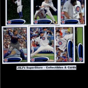 2012 Topps Chicago Cubs Complete Master Team Set (Series 1,2, and Update) -31 Cards Includes Camp, Vitters, Russell, Jackson, Mather, Bowden, Castro, and Asencio