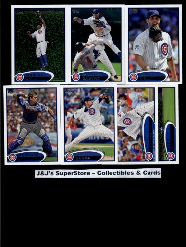 2012 Topps Chicago Cubs Complete Master Team Set (Series 1,2, and Update) -31 Cards Includes Camp, Vitters, Russell, Jackson, Mather, Bowden, Castro, and Asencio