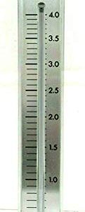 Dwyer® Rate-Master® Flowmeter, RMC-143-SSV, 2% Acc, 4-4 GPM Water, SS Valve, PC Body