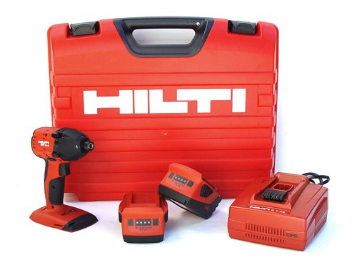 Hilti 03482657 SID 18-A CPC 18-volt Cordless Impact Driver with Universal Plastic Case and 1/4-Inch Hexagon Snap Chuck