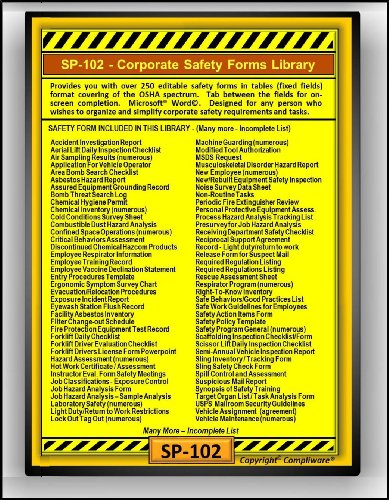 COTL - CORPORATE OSHA SAFETY TRAINING LIBRARY - 29 CFR 1910 & 1926 - UPC - 639737375558