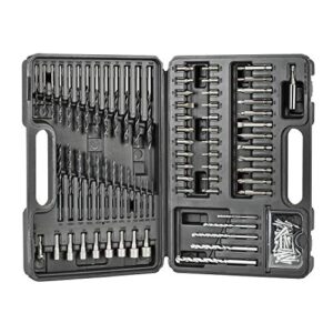 BLACK+DECKER Screwdriver Bit Set / Drill Bit Set, 109-Piece (BDA91109)