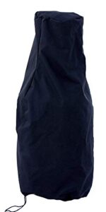 the blue rooster supersize year round chiminea cover in charcoal
