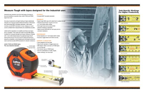 Crescent Lufkin 3/4" x 12' Quikread® Power Return Yellow Clad Tape Measure - PQR1312N