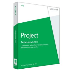 microsoft project professional 2013 (1pc/1user)