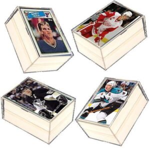 400 card nhl hockey gift set - w/ superstars, hall of fame players