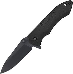 maxpedition ferox folding knife (plain blade/black handle)