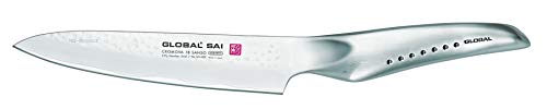 Global SAI-M02, SAI 6 inch Utility Knife, Stainless Steel