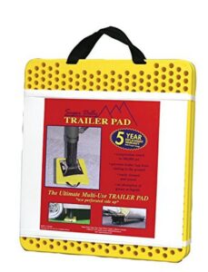 ap products 87825 super dolly bus pad, (pack of 2) yellow, standard