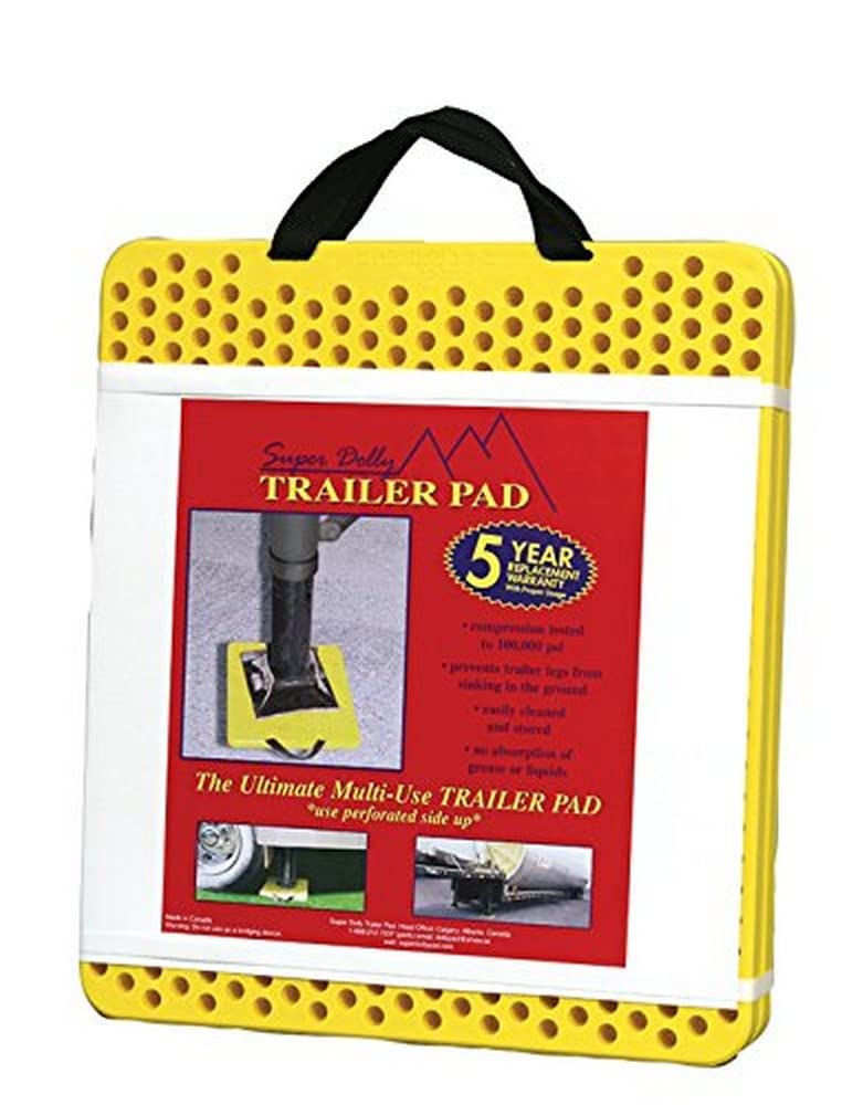 AP Products 87825 Super Dolly Bus Pad, (Pack of 2) Yellow, Standard