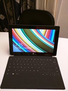 microsoft surface (32gb with black touch cover)