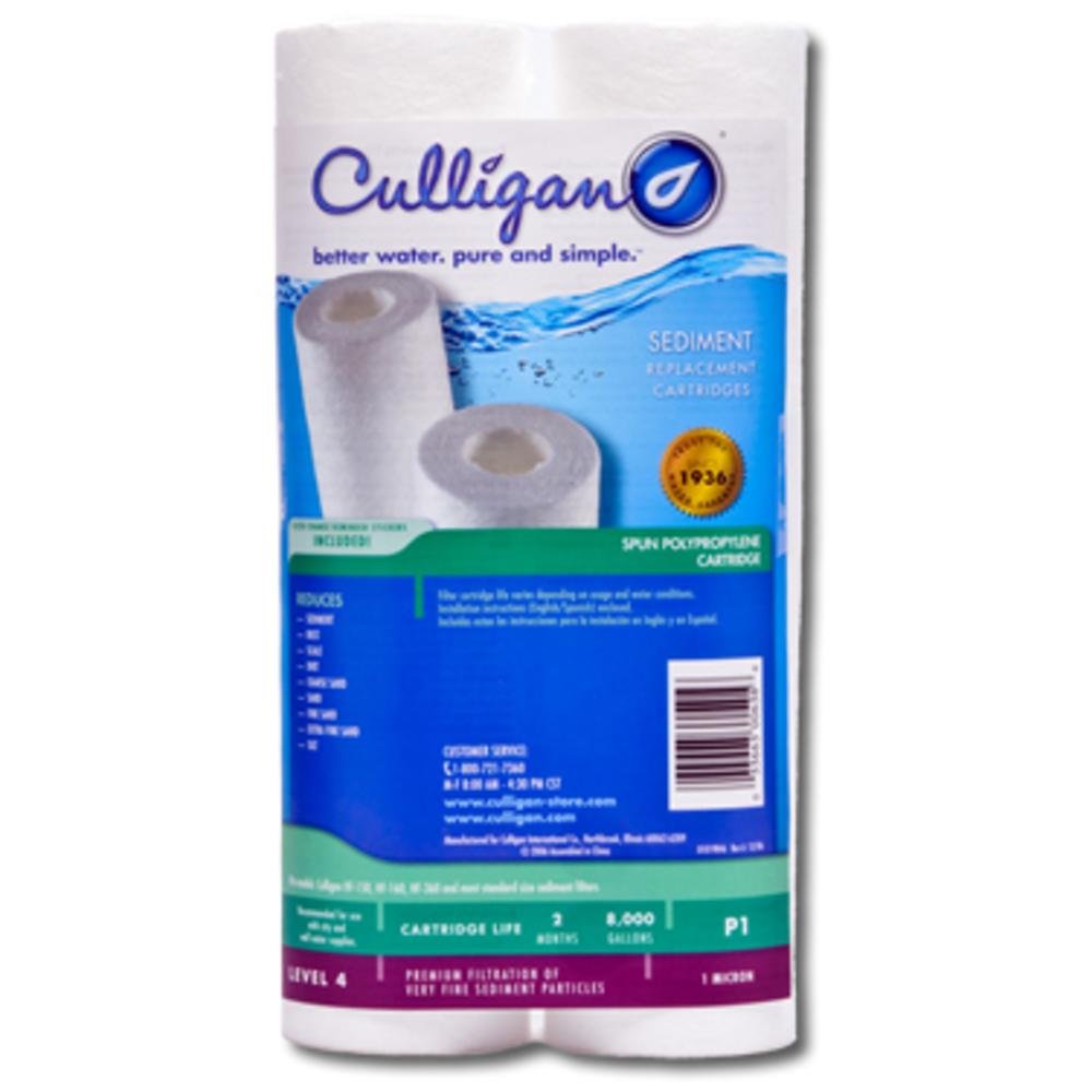 Culligan P1-D Whole House Water Filter Replacement Cartridge (2-pack)