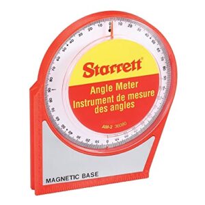 starrett am-2 magnetic angle meter, 0 degree to 90 degree