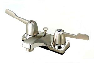 hardware house 136129 two handle lavatory faucet with 4" center