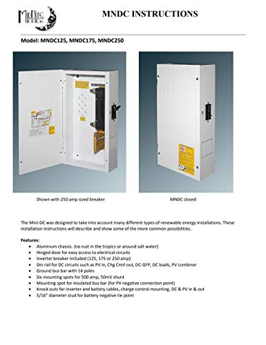 MidNite Solar MNDC250 Mini-DC Disconnect