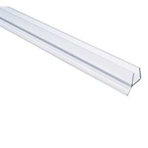 showerdoordirect frameless shower door seal for 3/8-inch glass, 98-inch