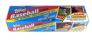 topps baseball 1992 complete set factory sealed!