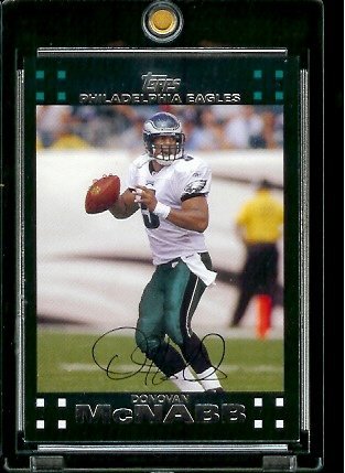 2007 Topps Football Card #34 Donovan McNabb