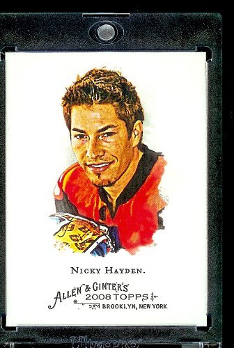 2008 Topps Allen and Ginter #59 Nicky Hayden (Motorcycle Racing Champion) MLB Baseball Card!