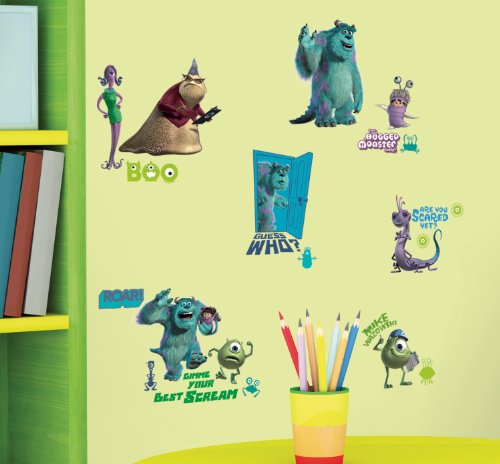 RoomMates RMK2010SCS Monsters Inc. Peel and Stick Wall Decals