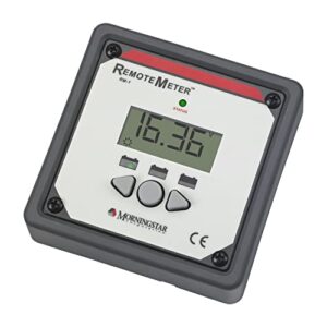 morningstar remote meter | world leading solar controllers & inverters