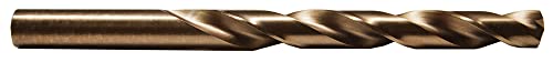 Century Drill & Tool 26221 Cobalt Pro Grade Drill Bit, 21/64"