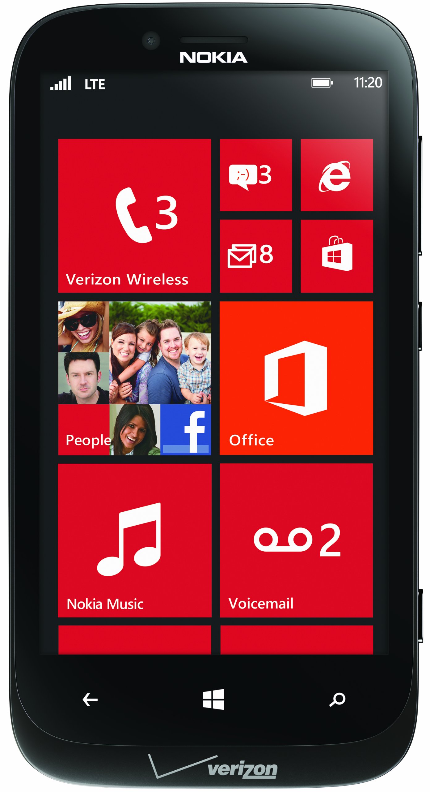 Lumia 822 in Black