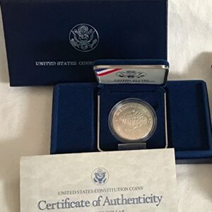 1987 S Constitution Commemorative Silver Proof Dollar US Coin DCAM Gem $1