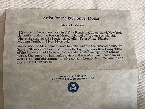 1987 S Constitution Commemorative Silver Proof Dollar US Coin DCAM Gem $1