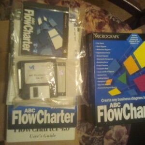 ABC FlowCharter Version 6 by MicroGrafx NIB Complete