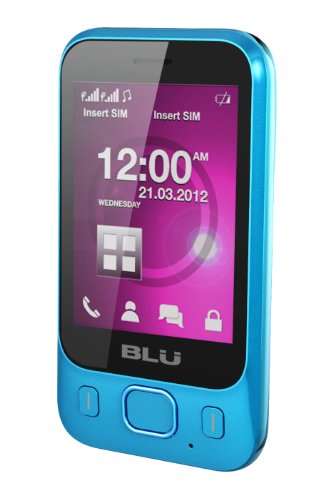 BLU S190i Hero Unlocked Unlocked Phone with Quad-Band, 2.8-Inch Touchscreen LCD, 1.3MP Camera, TV, Facebook, Twitter and Micro SD Slot - US Warranty