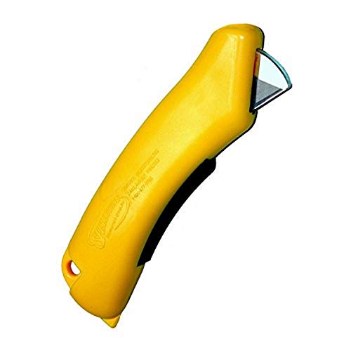 CrewSafe-XSCU-03101 Extra Safe Utility Knife,Yellow,6" x5.5" x2"