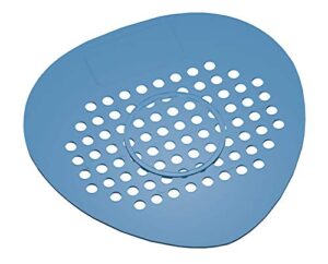 big d 648 deodorant urinal screen, apple fragrance, blue (pack of 12) - lasts up to 45 days - ideal for restrooms in offices, schools, restaurants, hotels, stores
