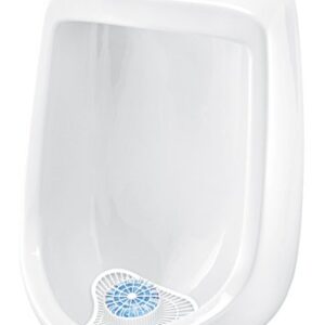 Big D 691 Extra Duty Urinal Screen with Non-Para Block, Clean Breeze Fragrance, 2000 Flushes (Pack of 12) - Ideal for restrooms in offices, schools, restaurants, hotels, stores