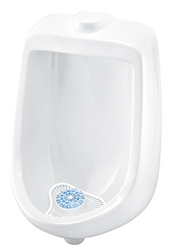 Big D 691 Extra Duty Urinal Screen with Non-Para Block, Clean Breeze Fragrance, 2000 Flushes (Pack of 12) - Ideal for restrooms in offices, schools, restaurants, hotels, stores